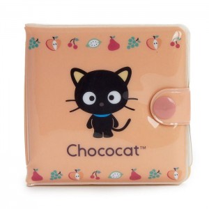 Beige Hello Kitty Chococat Vinyl Snap | CA_HK90423