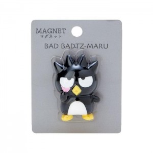 Black Hello Kitty Badtz-maru Mini Mascot Magnet | CA_HK78039