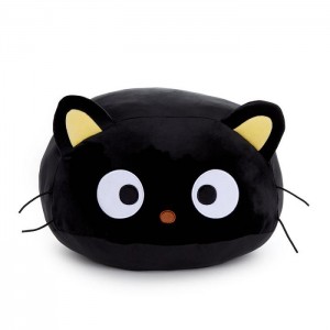 Black Hello Kitty Chococat 20" Squishable Face Plush | CA_HK95136