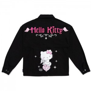 Black Hello Kitty Hello Kitty Angel JapanLA Jacket | CA_HK99791