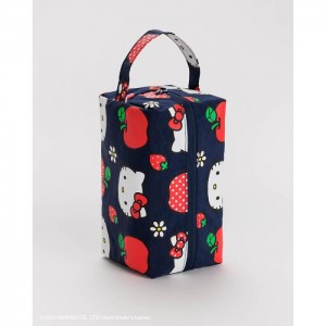 Black Hello Kitty Hello Kitty x Baggu Dopp Kit (Apples) | CA_HK73253