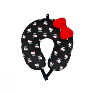 Black Hello Kitty Hello Kitty x FUL Black Neck Pillow | CA_HK11057