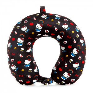 Black Hello Kitty Hello Kitty x FUL Classic Neck Pillow | CA_HK10840