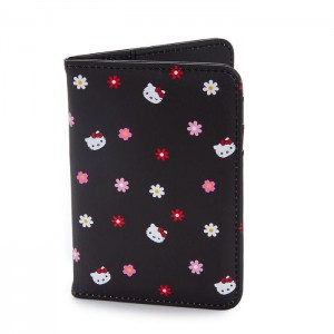 Black Hello Kitty Hello Kitty x FUL Passport Holder (Colorful Daisy) | CA_HK32510