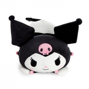 Black Hello Kitty Kuromi 19" Plush (Just Lounging Series) | CA_HK97743