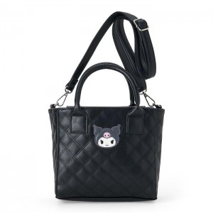 Black Hello Kitty Kuromi 2-Way Mini Quilted | CA_HK22647