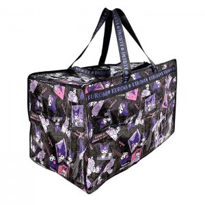 Black Hello Kitty Kuromi Foldable Storage Bag | CA_HK43259