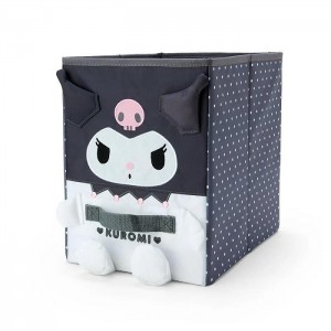 Black Hello Kitty Kuromi Foldable Storage Box (Small) | CA_HK42651