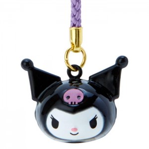 Black Hello Kitty Kuromi Mini Mascot Bell Charm | CA_HK44995