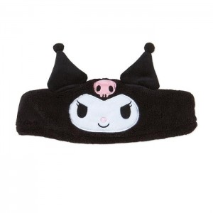 Black Hello Kitty Kuromi Plush Headband | CA_HK24897