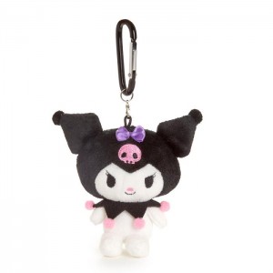 Black Hello Kitty Kuromi Plush Mascot Carabiner | CA_HK60138