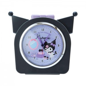 Black Hello Kitty Kuromi Snooze-n-Stop Talking Alarm Clock | CA_HK98017