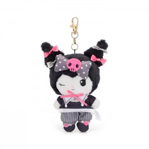 Black Hello Kitty Kuromi Winking Plush Mascot (Dainty Doll Series) | CA_HK57276