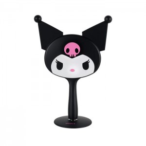 Black Hello Kitty Kuromi x Impressions Vanity LED Handheld Mirror | CA_HK46511