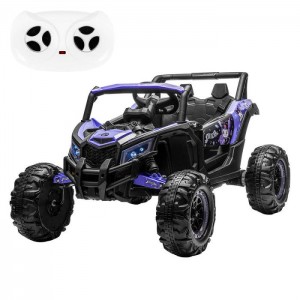 Black Hello Kitty Kuromi x Kool Karz Adventure UTV Ride On | CA_HK64990