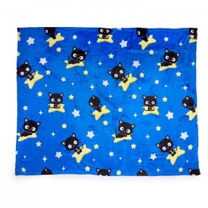 Blue Hello Kitty Chococat Starry Night Throw Blanket | CA_HK79965