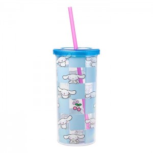 Blue Hello Kitty Cinnamoroll 20oz Cherry Travel Tumbler | CA_HK15680