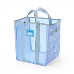 Blue Hello Kitty Cinnamoroll Mesh Storage Tote (Medium) | CA_HK97628