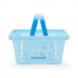 Blue Hello Kitty Cinnamoroll Mini Shopping Storage Basket | CA_HK19868