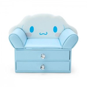 Blue Hello Kitty Cinnamoroll Mini Sofa Storage Chest | CA_HK21991