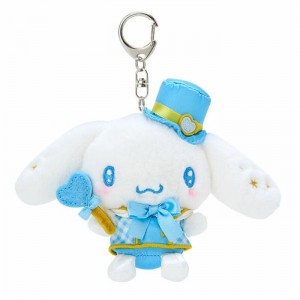 Blue Hello Kitty Cinnamoroll Plush Mascot Keychain (Love You More Series) | CA_HK49161