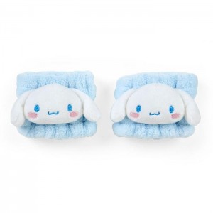 Blue Hello Kitty Cinnamoroll Plush Wristbands (Set of 2) | CA_HK12355