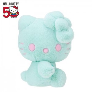 Blue Hello Kitty Hello Kitty 50th Anniv. Plush Mascot (Mint) | CA_HK49508