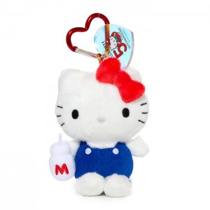 Blue Hello Kitty Hello Kitty 50th Anniversary Plush Mascot (1974) | CA_HK12882