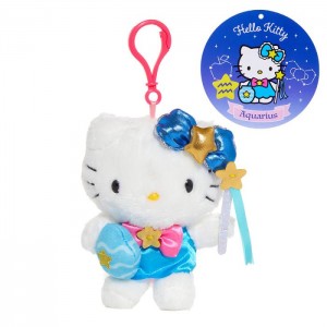 Blue Hello Kitty Hello Kitty Aquarius Mascot Clip (Zodiac Series) | CA_HK86779