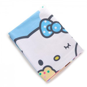 Blue Hello Kitty Hello Kitty Beach Towel (Ice Cream Dream Series) | CA_HK35896