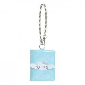 Blue Hello Kitty Hello Kitty Card Case With Chain (Dreaming Angel Series Pt 2) | CA_HK21628