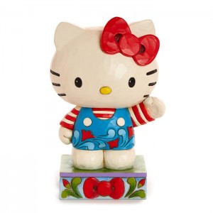 Blue Hello Kitty Hello Kitty Classic Figurine (Jim Shore Sanrio Collection) | CA_HK69898