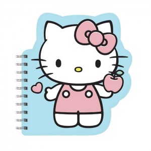 Blue Hello Kitty Hello Kitty x Studio Oh! Classic Blue Die-Cut Notebook | CA_HK25490