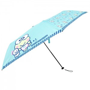 Blue Hello Kitty Keroppi Compact Travel Umbrella (Teru Teru and Me Series) | CA_HK95065