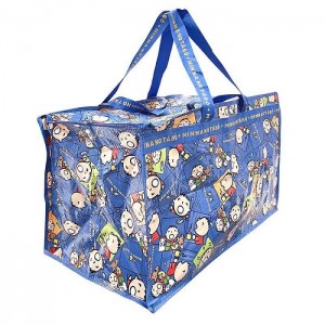 Blue Hello Kitty Minna No Tabo Foldable Storage Bag | CA_HK94664