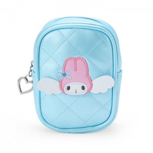 Blue Hello Kitty My Melody Quilted Mini Zipper (Dreaming Angel Series Pt 2) | CA_HK99404