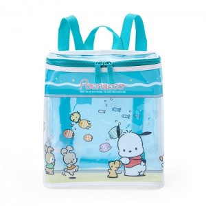 Blue Hello Kitty Pochacco Clear View Kids Backpack | CA_HK99645