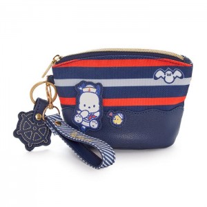 Blue Hello Kitty Pochacco Mini Zipper (Nautical Series) | CA_HK12858