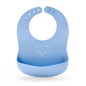 Blue Hello Kitty Sanrio Baby Cinnamoroll Silicone Bib | CA_HK28819