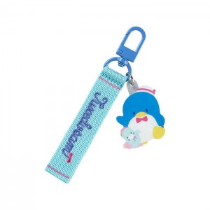 Blue Hello Kitty Tuxedosam Logo Keychain (Sanrio Character Award Series) | CA_HK46533