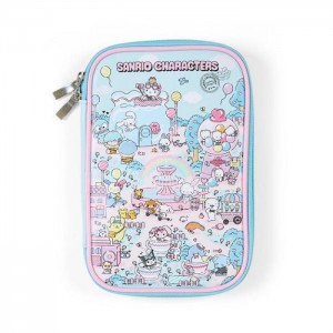 Blue / Pink Hello Kitty Sanrio Characters Travel Case (Day at the Funfair Series) | CA_HK95307