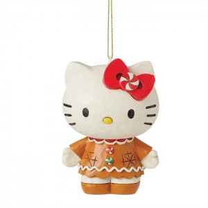 Brown Hello Kitty Hello Kitty Gingerbread Hanging Ornament (Jim Shore Sanrio Collection) | CA_HK35534