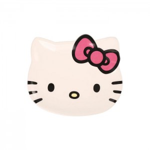 Cream Hello Kitty Hello Kitty Ceramic Jewelry Tray | CA_HK34869