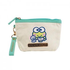 Cream Hello Kitty Keroppi Mini Zipper (Teru Teru and Me Series) | CA_HK31206