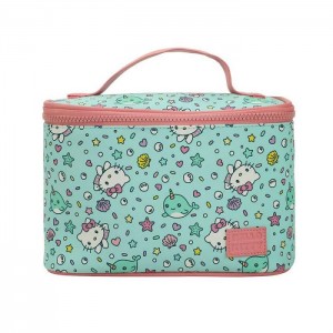 Green Hello Kitty Hello Kitty Under the Sea Travel Beauty Case | CA_HK52007