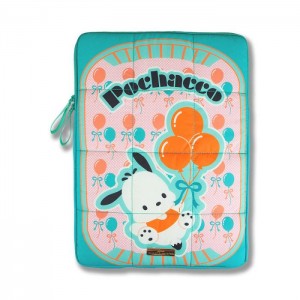 Green Hello Kitty Pochacco x Sonix Puffy Laptop Sleeve | CA_HK59905