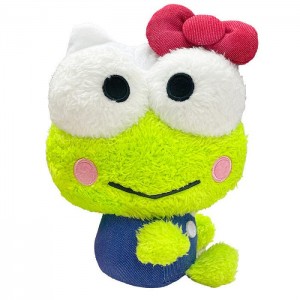 Green / Blue Hello Kitty Keroppi 6" Mascot Plush (Hello, Everyone! Series) | CA_HK34036