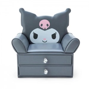 Grey Hello Kitty Kuromi Mini Sofa Storage Chest | CA_HK42022