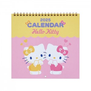 Multicolor Hello Kitty Hello Kitty 2025 Wall Calendar | CA_HK12227