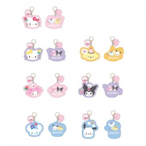 Multicolor Hello Kitty Hello Kitty 50th Anniv. Keychain Blind Bag (Full of Happy Series) | CA_HK67945